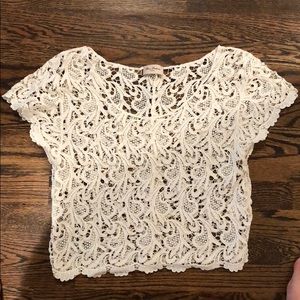 Crochet crop top